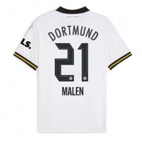 Borussia Dortmund Donyell Malen #21 Tredje skjorte 2024-25 Kortermet